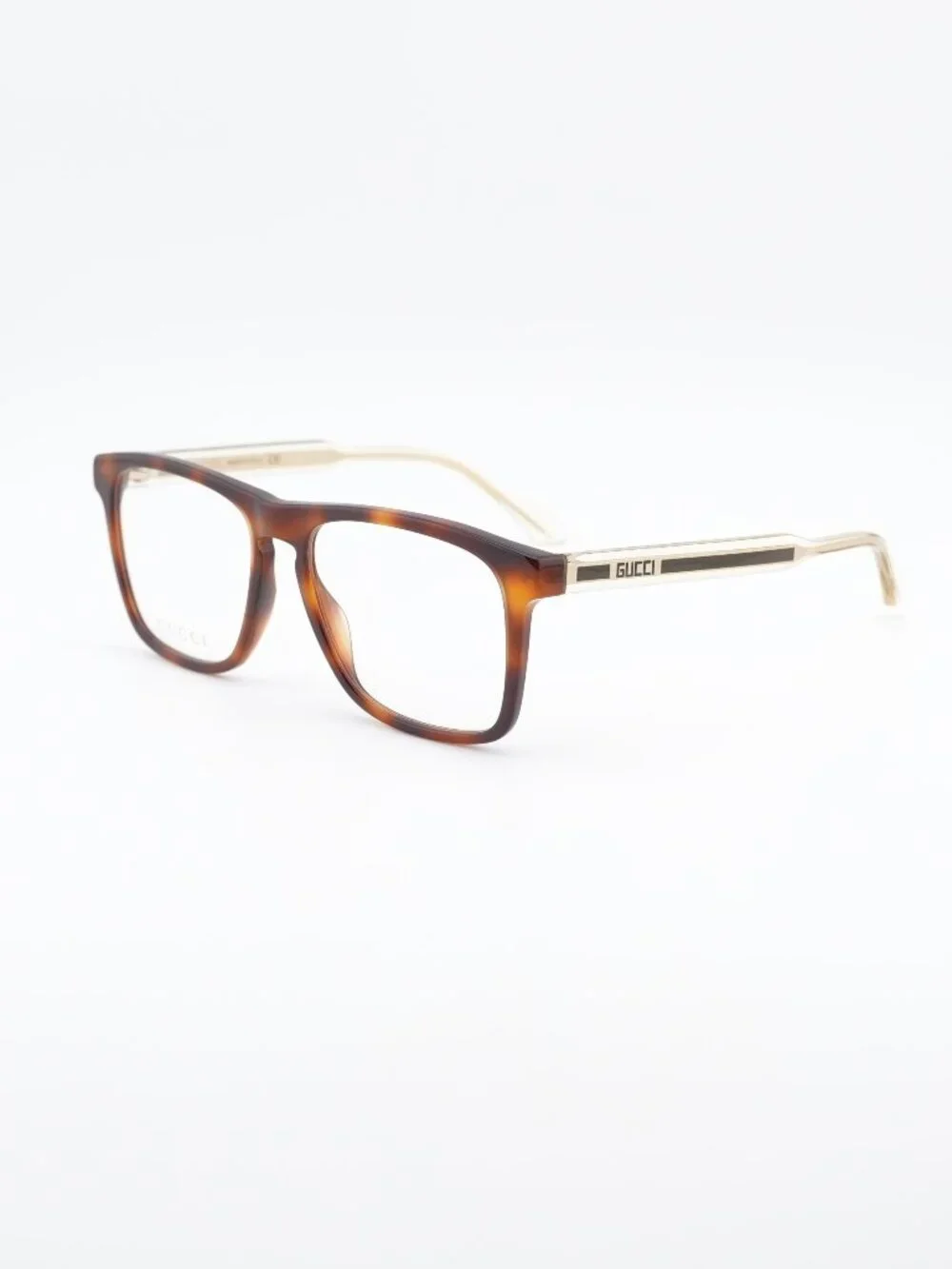 Gucci GG0561O 002 Eyeglasses Havana 54mm Rectangle Frame